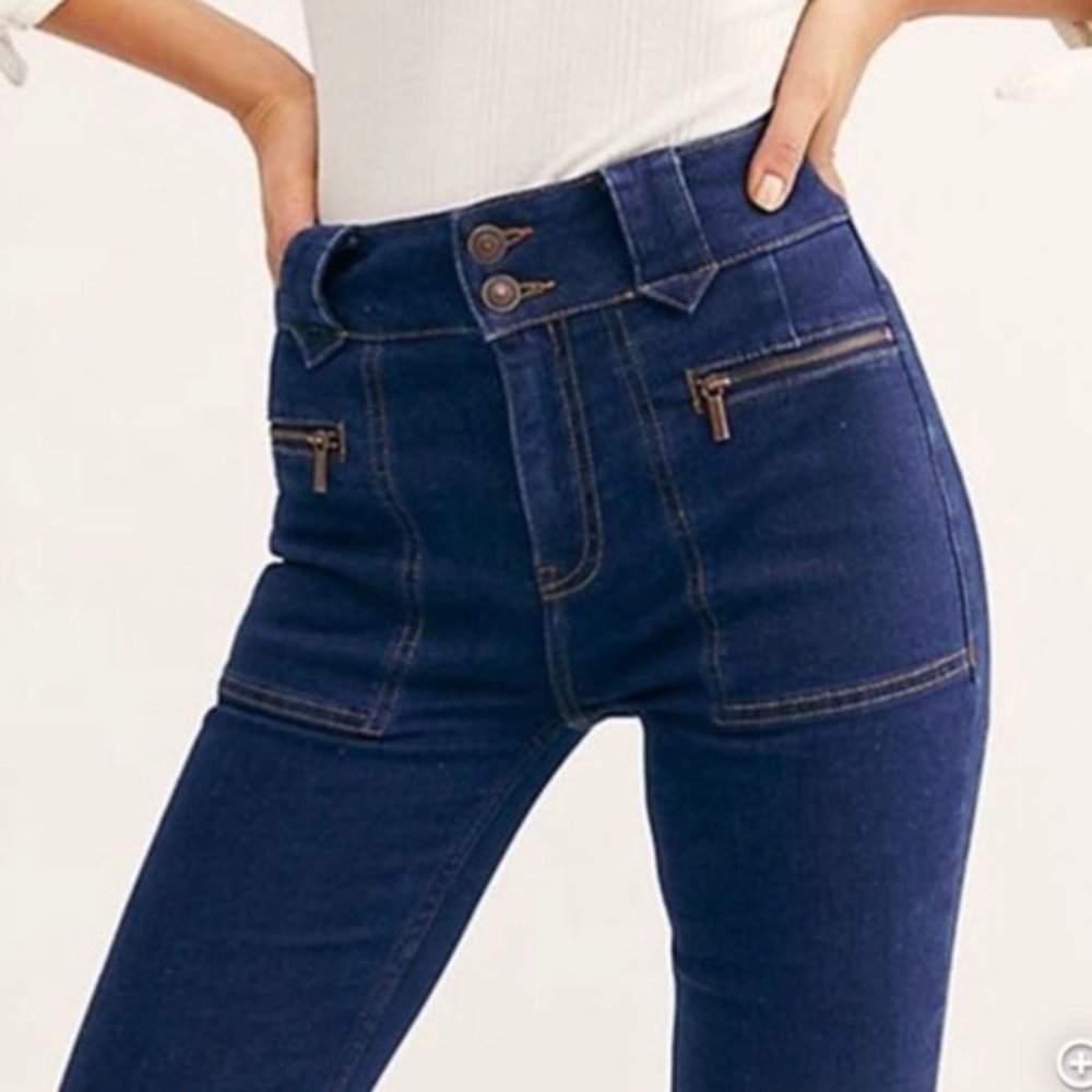Free People Layla Flare Jeans